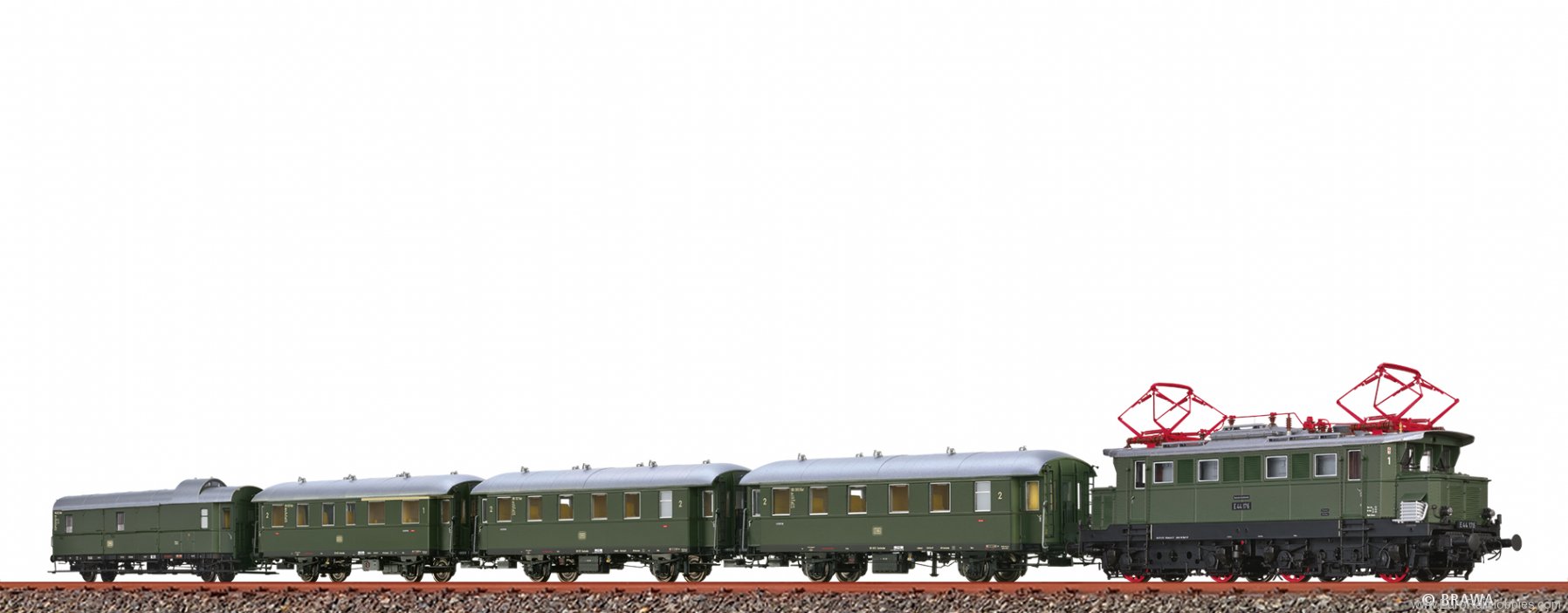 Brawa 50896 Train Set HÃ¶llentalbahn DB, Set of 5 (AC D