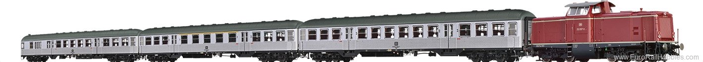 Brawa 50898 BRAWA DB BR 212 Train Set N 2570, set of 4 Co