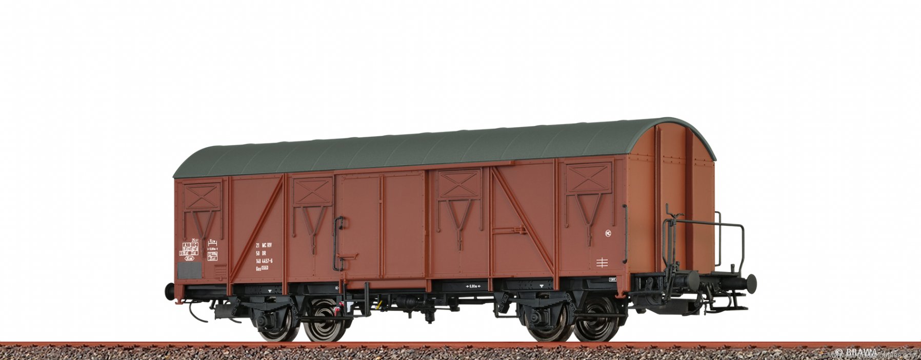 Brawa 50909 Covered Freight Car Gos[1404] DR