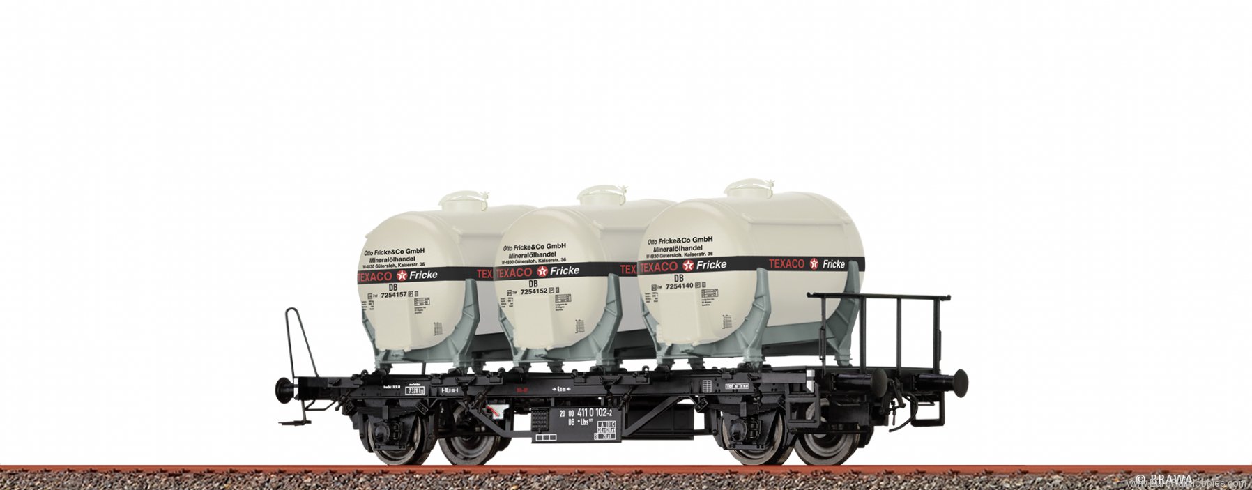 Brawa 50928 Container Car Lbs577 Texaco DB