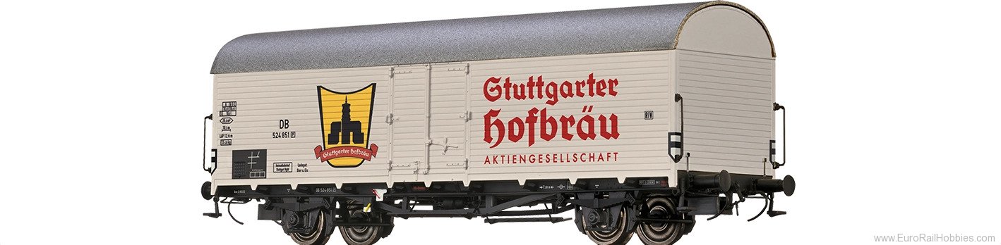 Brawa 50971 BRAWA DB Refrigerator Car Tnfhs38 'Stuttgarte