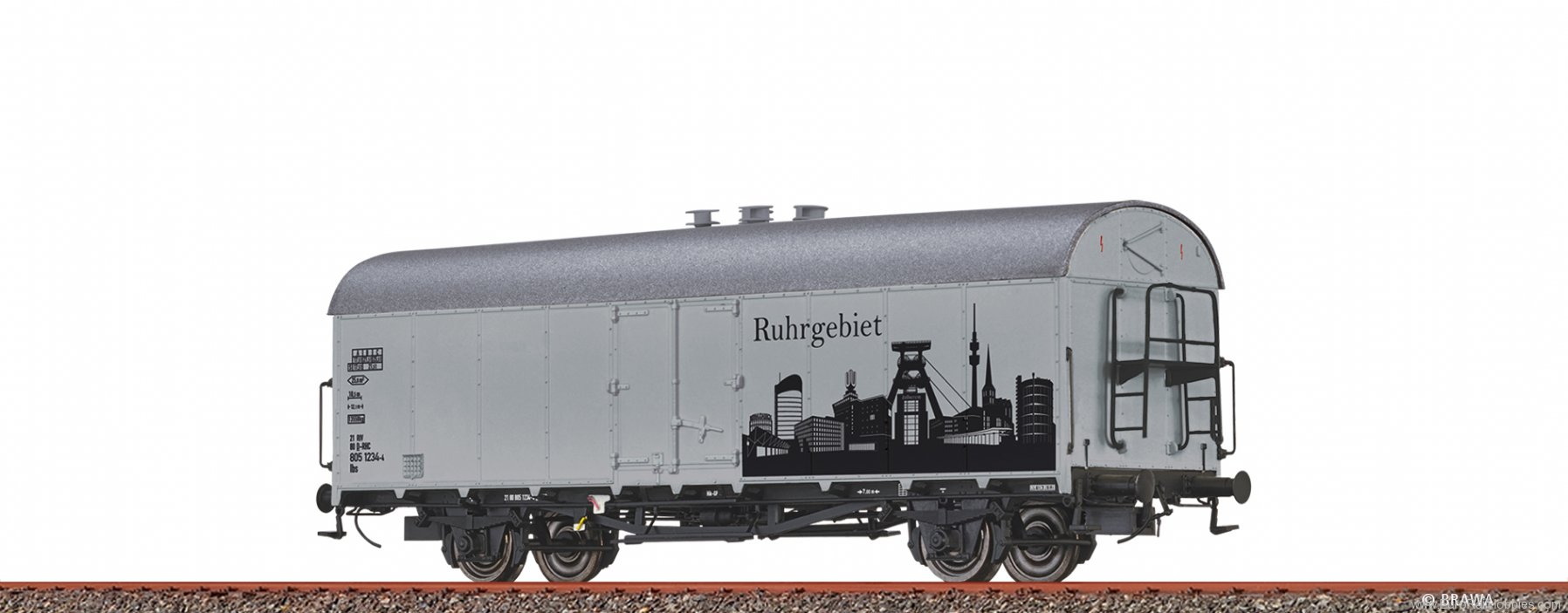 Brawa 50988 Covered Freight Car Ibs Skyline Ruhr Region