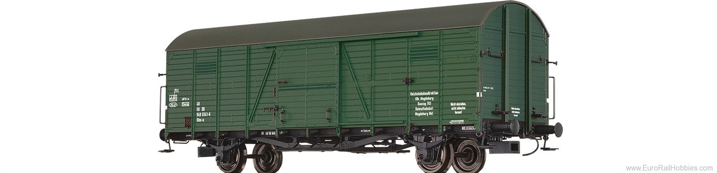 Brawa 50991 BRAWA DR Covered Freight Car Glm-u 