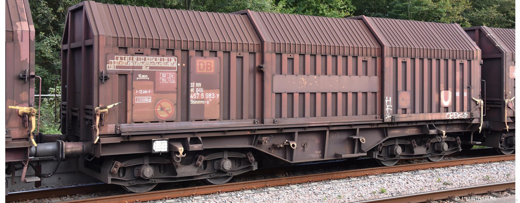 Brawa 51007 Covering Hood Car Shimmns730 DB AG