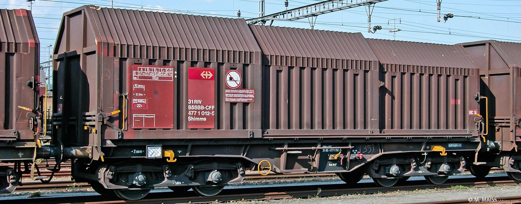 Brawa 51015 Covering Hood Car Shimms SBB