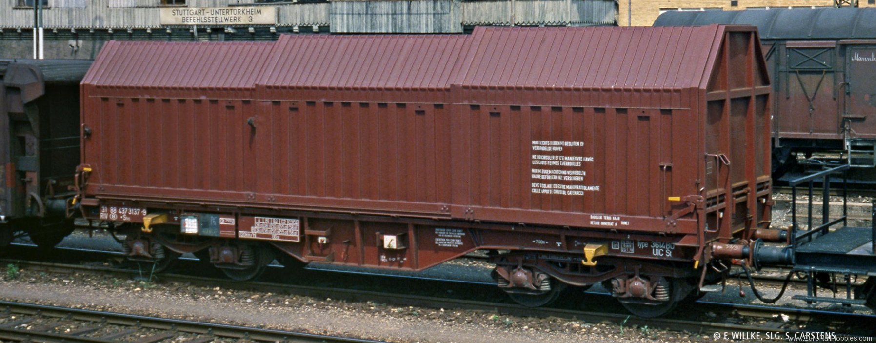 Brawa 51016 Covering Hood Car Shis Type 3614B0 SNCB