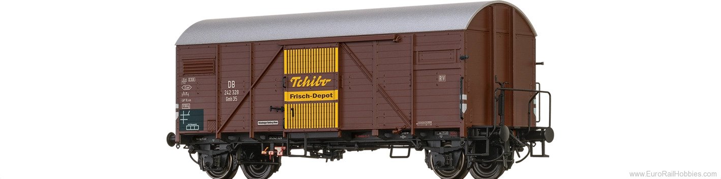 Brawa 51186 BRAWA DB Covered Freight Car Gmh35 'Tchibo'