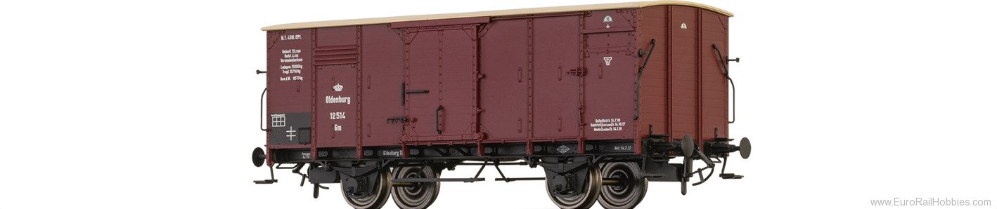 Brawa 51244 BRAWA Covered Freight Car Gm GOS
