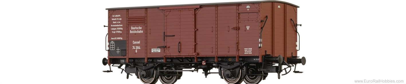 Brawa 51245 BRAWA DRG Covered Freight Car G