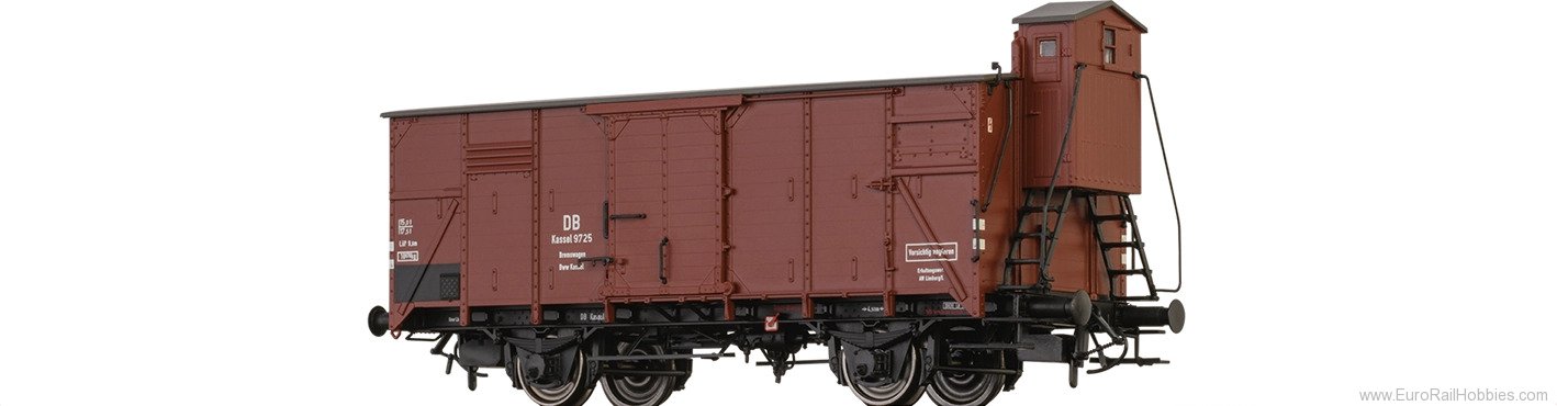 Brawa 51247 BRAWA DB Covered Freight Car G 02 'Brake Carr