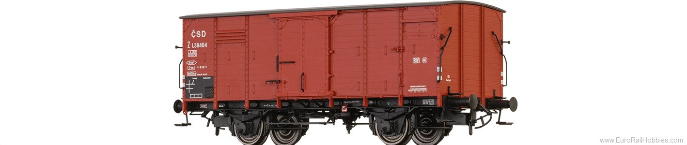 Brawa 51252 BRAWA CSD Covered Freight Car Z 