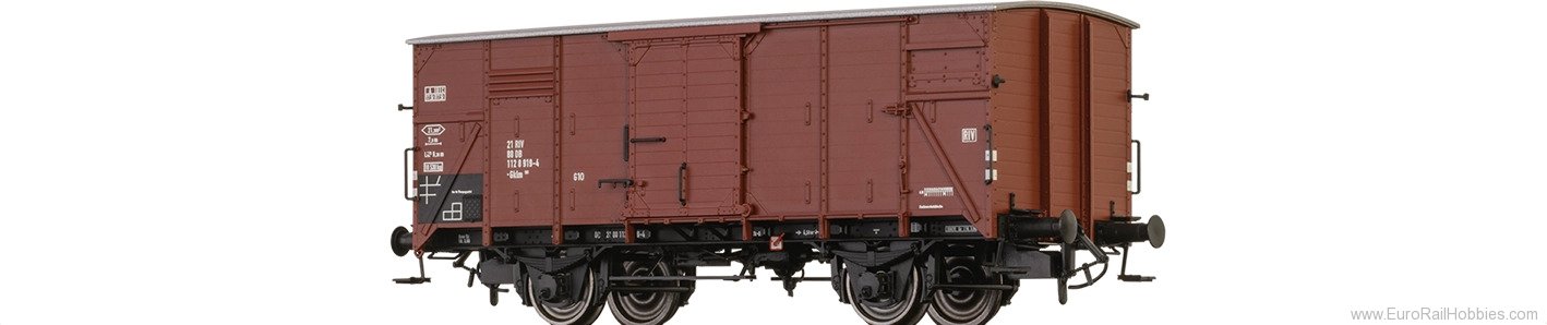 Brawa 51253 BRAWA DB Covered Freight Car Gklm191