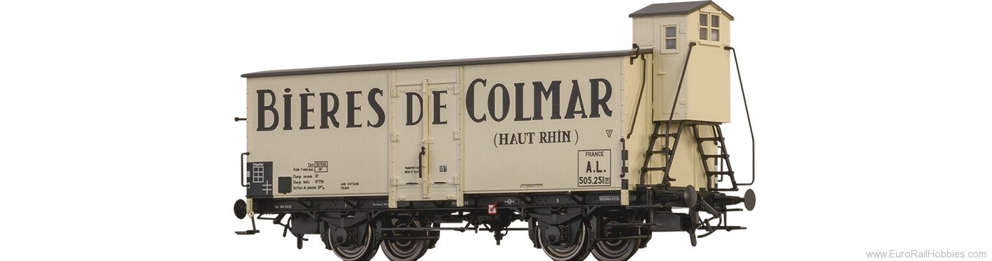 Brawa 51257 BRAWA Beer Car 'BiÃ¨res de Colmar' A.L.