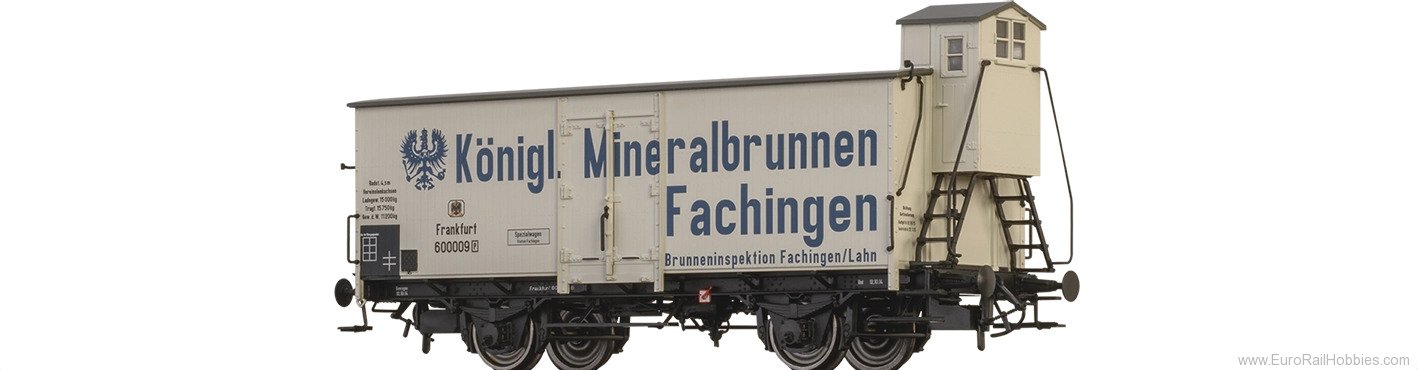 Brawa 51263 BRAWA  K.P.E.V. Beer Car 'KÃ¶nigl. Mineralb