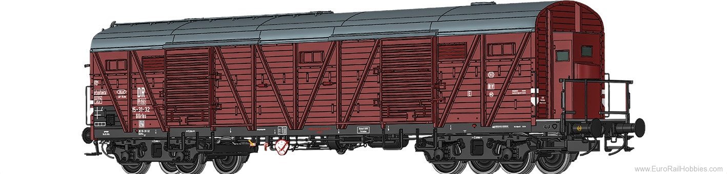 Brawa 51266 BRAWA DR Covered Freight Car GGrhs