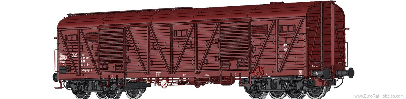 Brawa 51270 BRAWA DR Covered Freight Car Gaghmqrs-v 