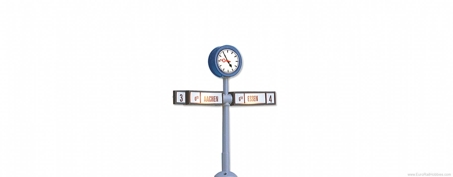 Brawa 5290 Plaform Clock with Train Boards