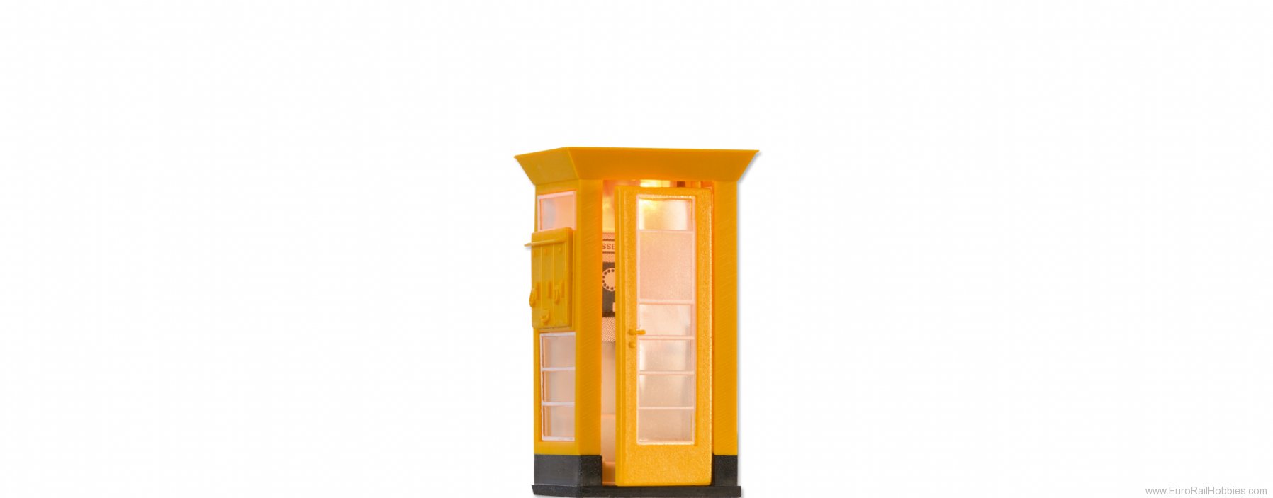 Brawa 5447 'Telephone box FH 32, illuminated, Era III an