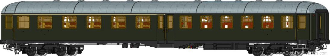Brawa 58012 Passenger Coach ABymgf-51 der DB (DC Analog V