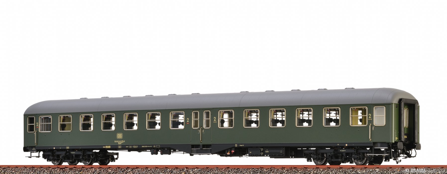 Brawa 58029 Passenger Coach Bylb 421 DB (Marklin AC w/LED