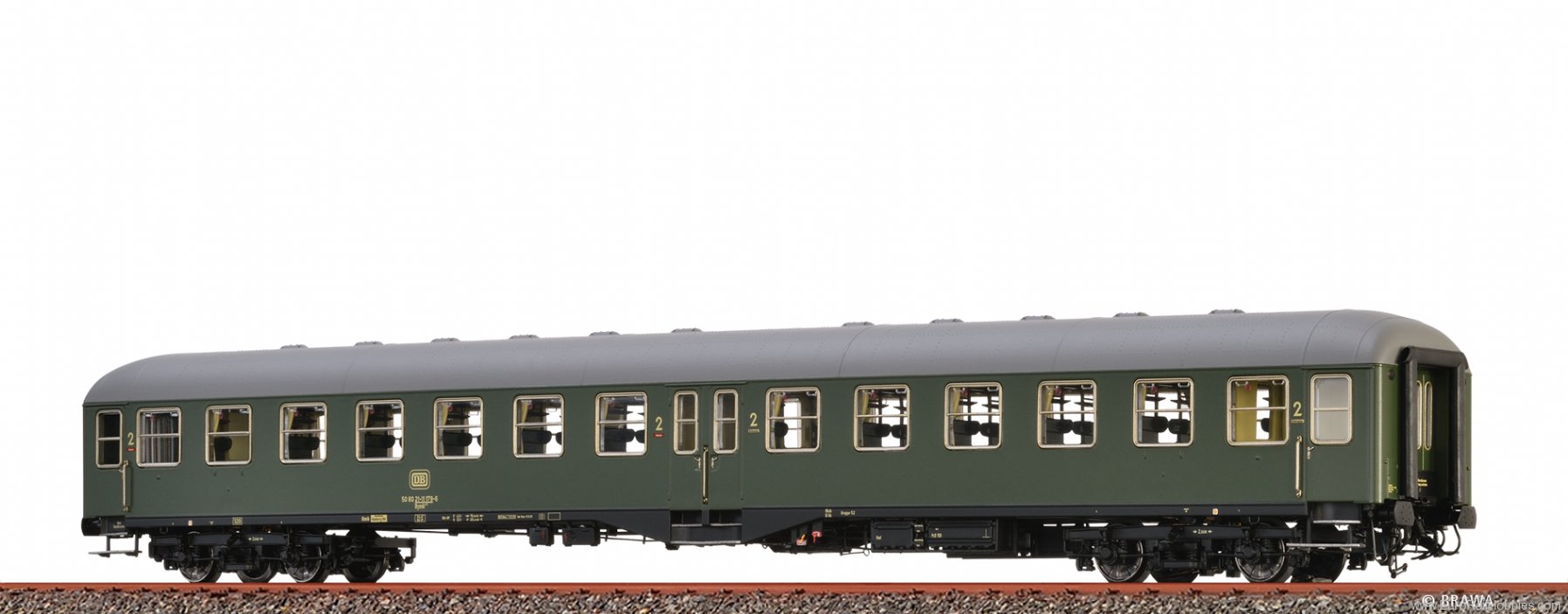 Brawa 58029 Passenger Coach Bylb 421 DB (DC Analog Versio