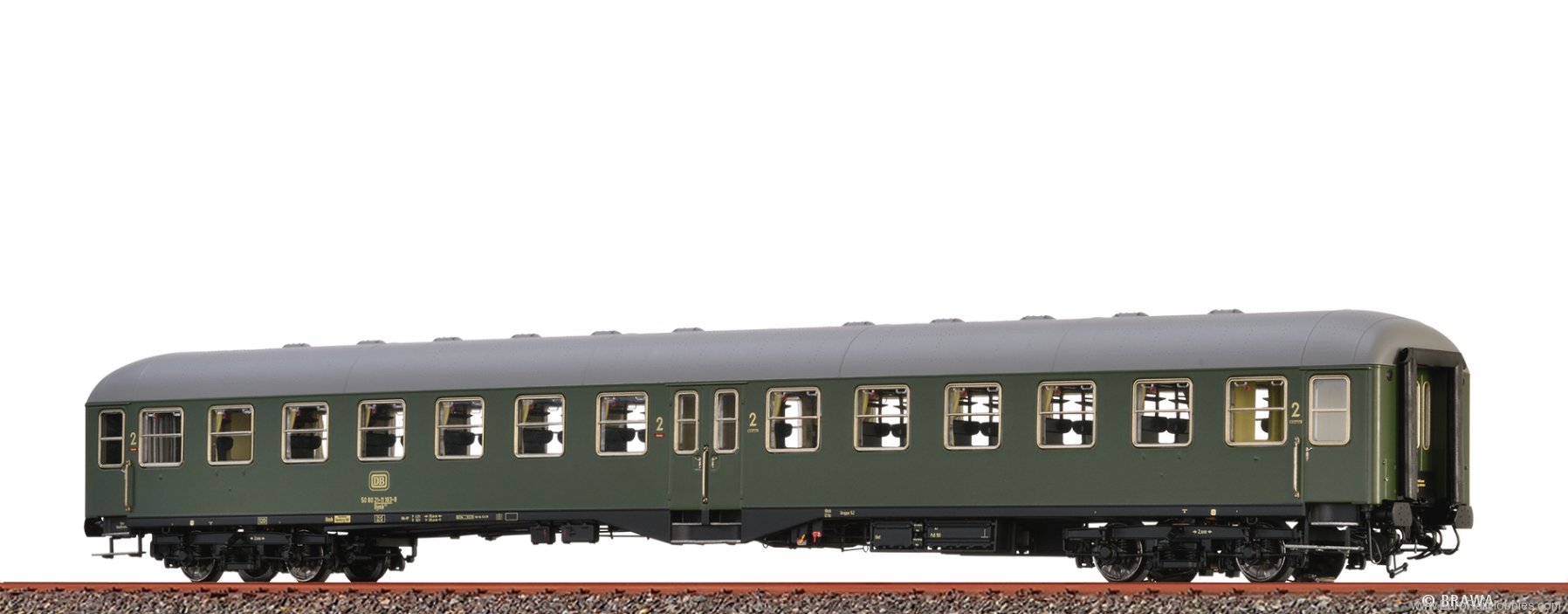 Brawa 58030 Passenger Coach Bylb 421 DB (DC Analog Versio