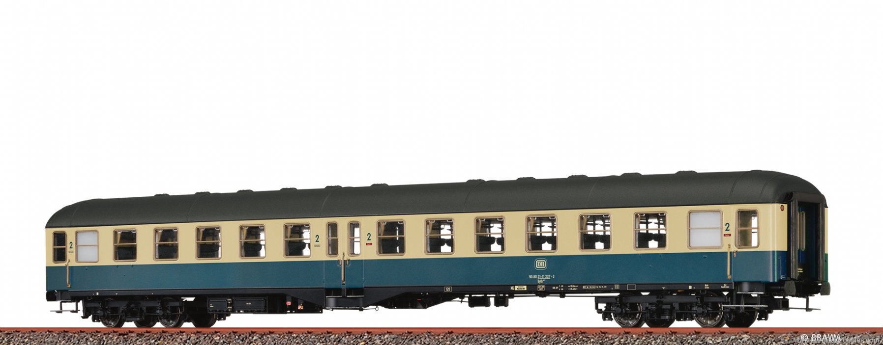 Brawa 58055 Passenger Coach Bylb421 DB