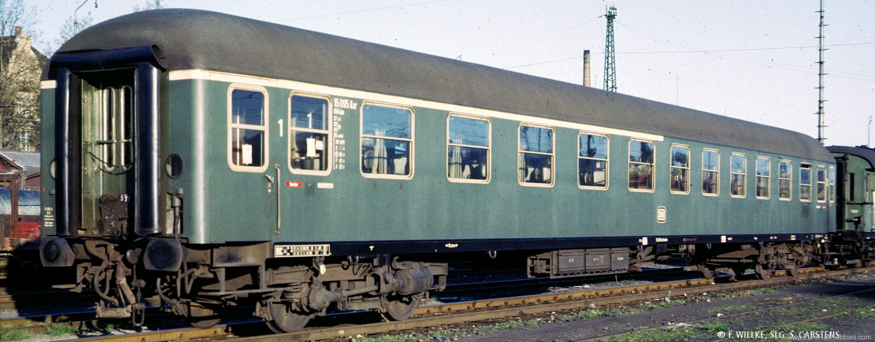 Brawa 58116 Express Train Coach AB4Ã¼mg-55 DB(DC Analog
