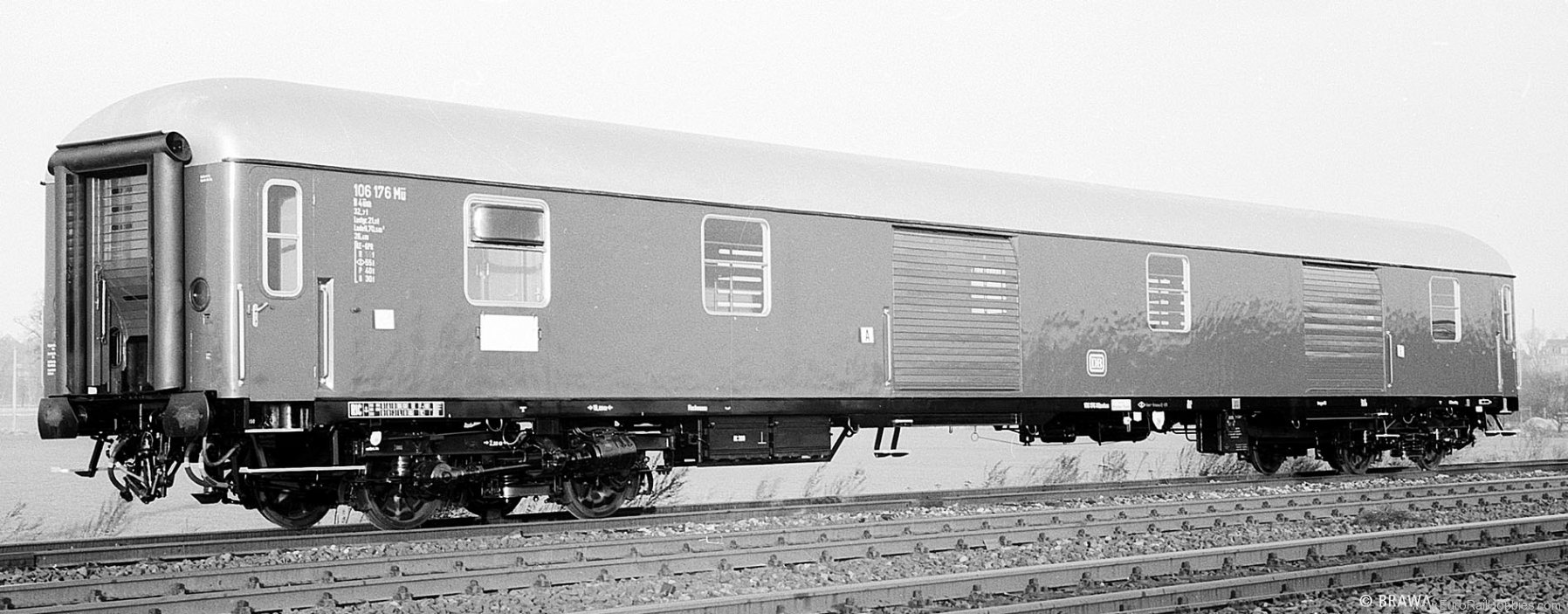 Brawa 58141 Luggage Car Dms902 DB (Marklin AC w/LED)