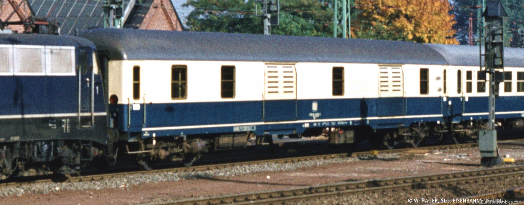 Brawa 58155 Luggage Car Dm902 DB (Marklin AC w/LED)