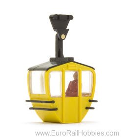 Brawa 6279 Gondola single, yellow  for Brawa 6280