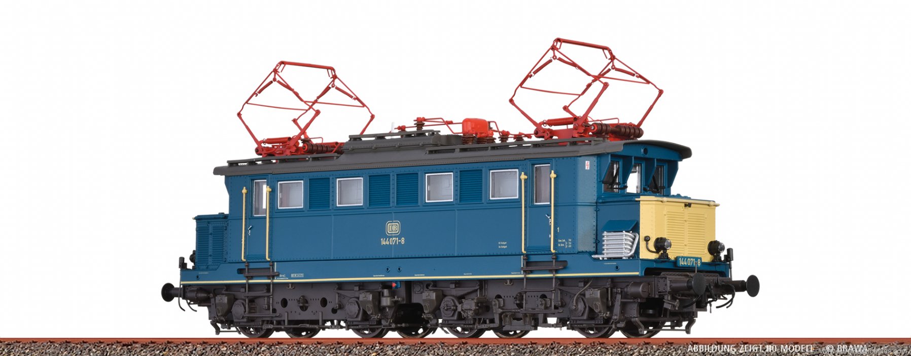 Brawa 63115 DB BR 144 Electric Locomotive DCC w/Sound