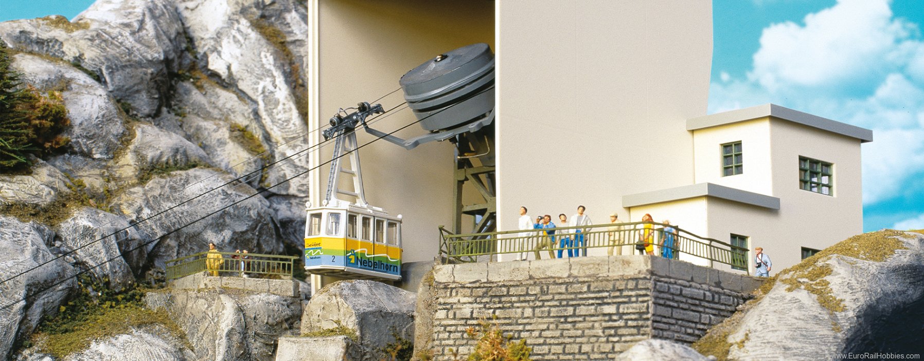 Brawa 6340 Nebelhorn cableway - Complete technical set (