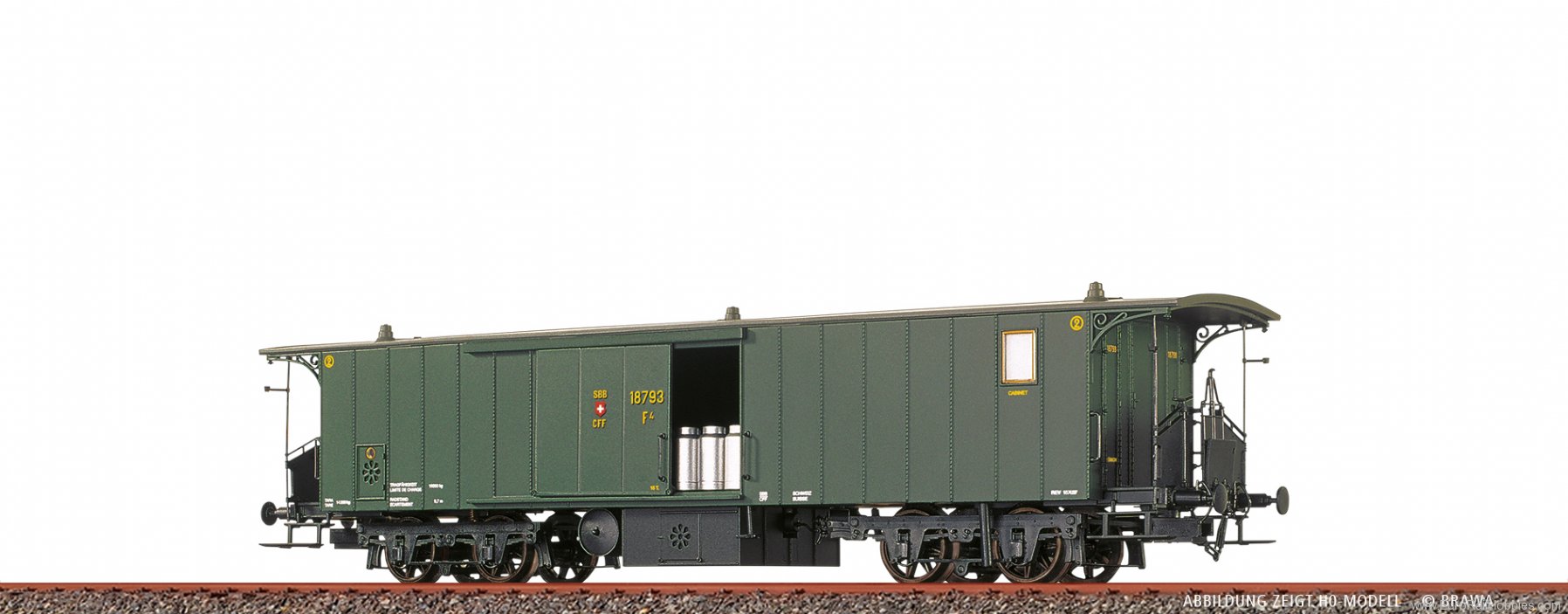 Brawa 65088 Luggage Car F4 SBB