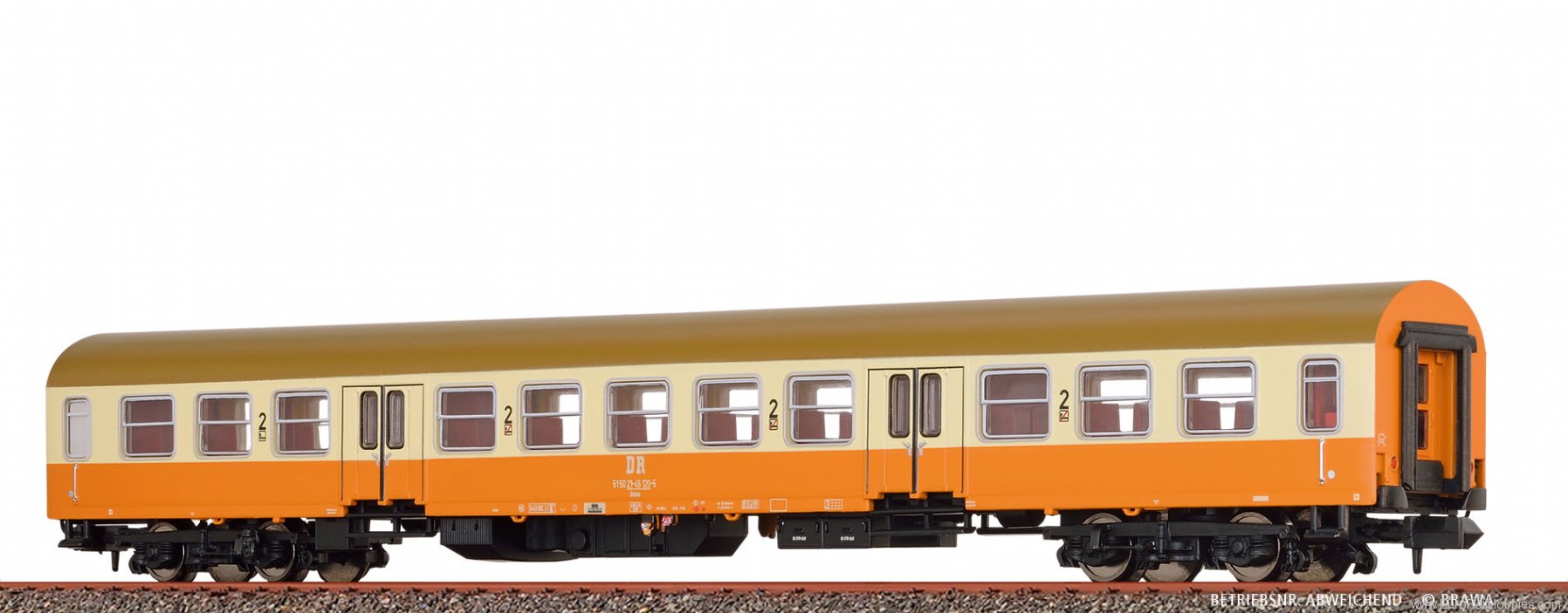 Brawa 65153 Passenger Coach Bmhe DR