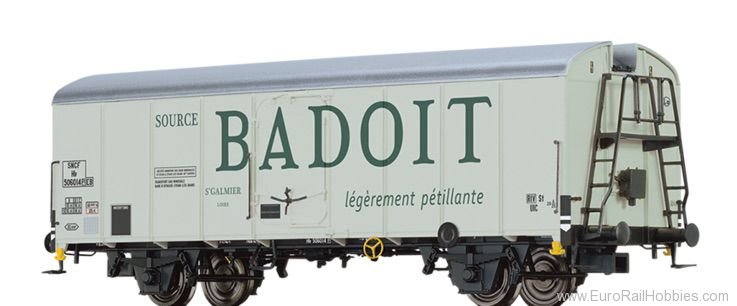 Brawa 67122 Refrigerator Car UIC Standard 1 Evian & Badoi