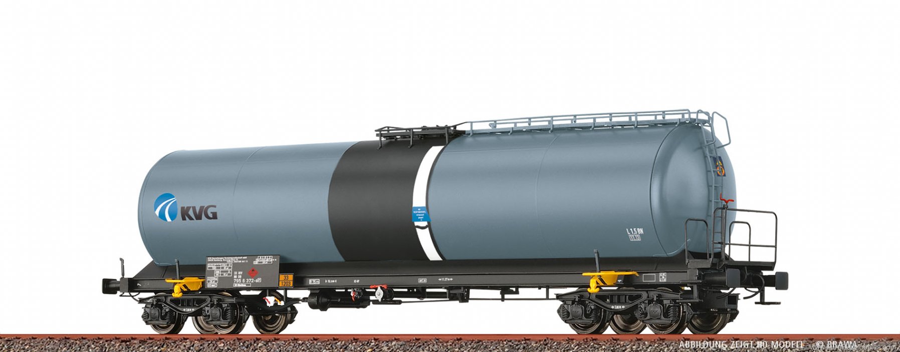 Brawa 67259 Tank Car Zas-w DR