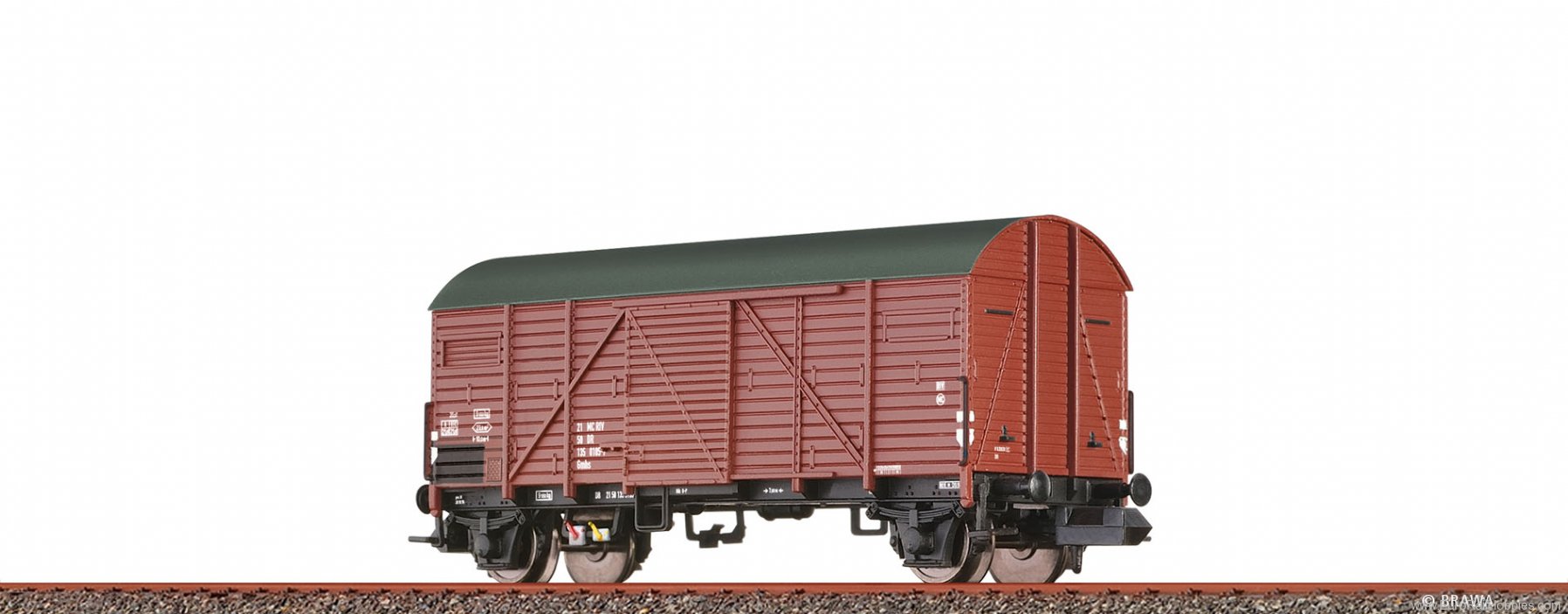 Brawa 67330 Covered Freight Car Gmhs DR