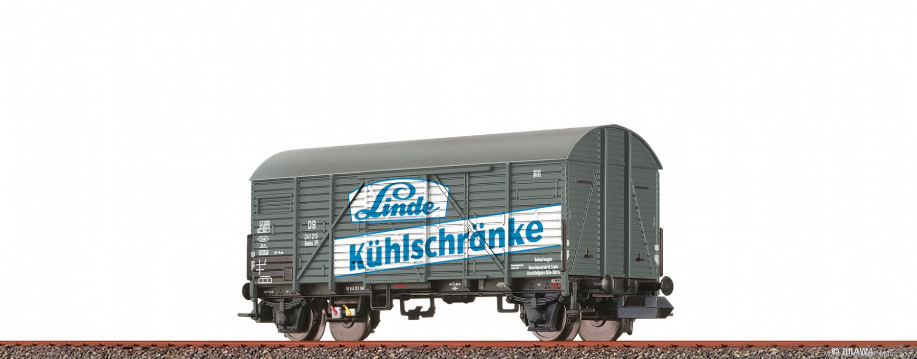 Brawa 67333 Covered Freight Car Gmhs35 Linde DB