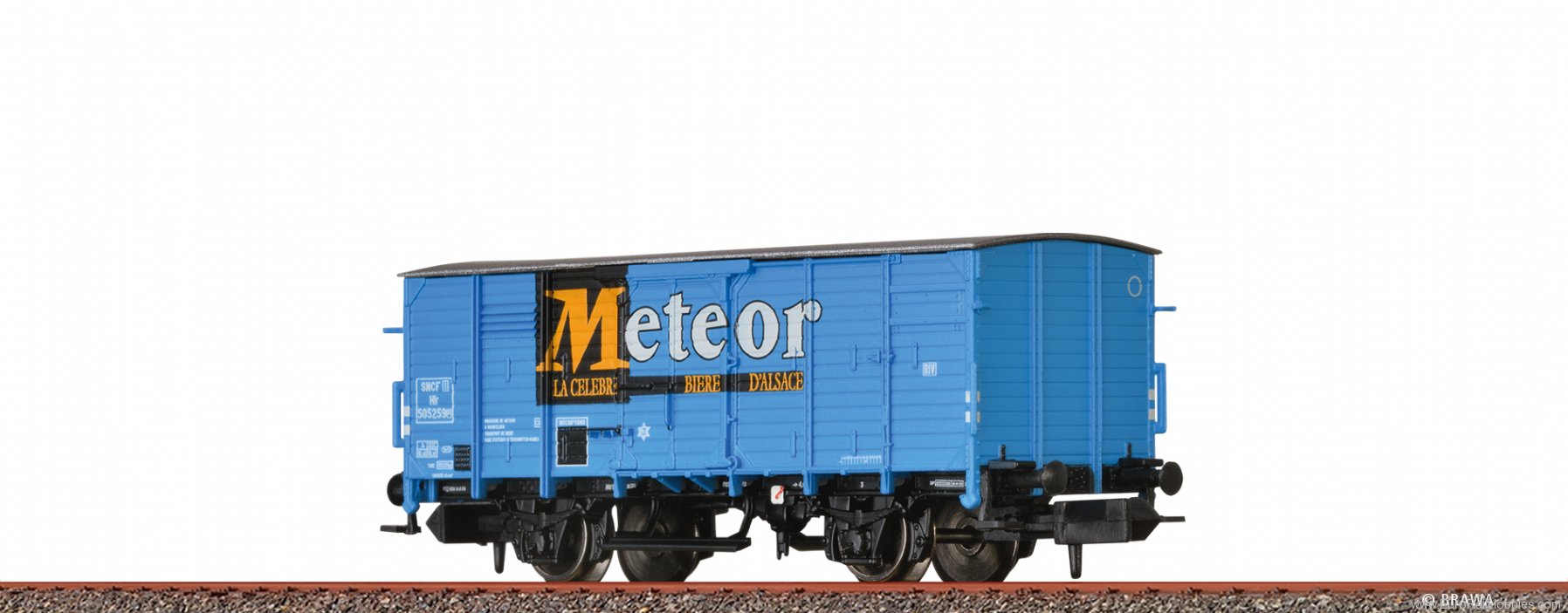 Brawa 67498 Covered Freight Car Hlf âMeteorâ SN