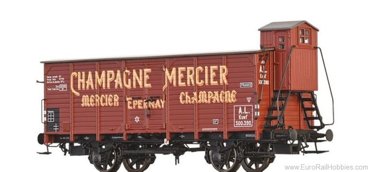 Brawa 67499 N Freight Car [P] AL, II, Champagne Mercier