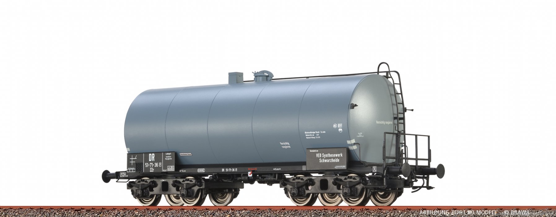 Brawa 67725 Tank Car Uerdingen ZZr DR