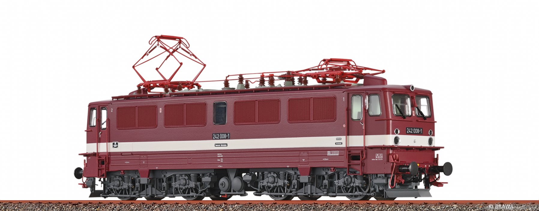 Brawa 70011 Electric Locomotive 242 DR (Digital Extra)