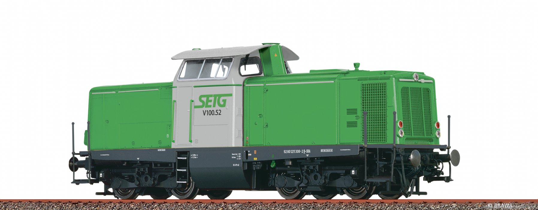 Brawa 70052 Diesel Locomotive BR 211 SETG(DC Analog Versi