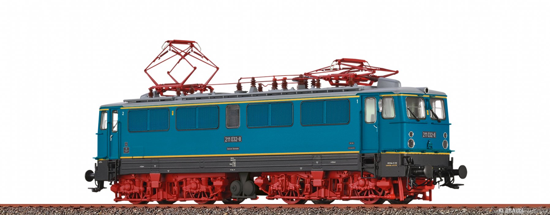 Brawa 70078 Electric Locomotive BR 211 DR(Digital Extra)