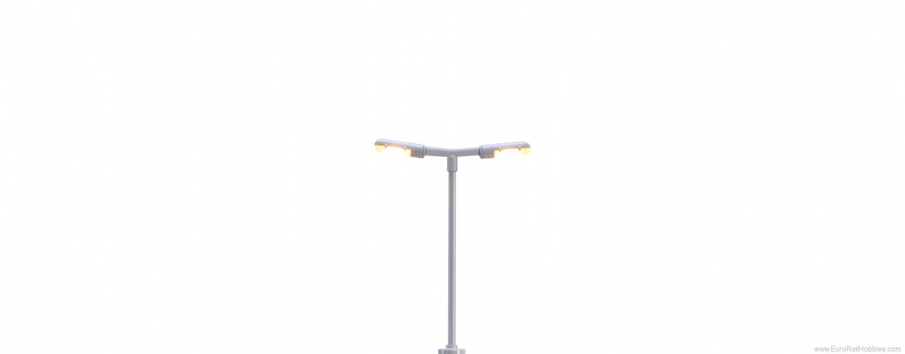 Brawa 83002 Platform Light, Double, Pin-Socket with LED [