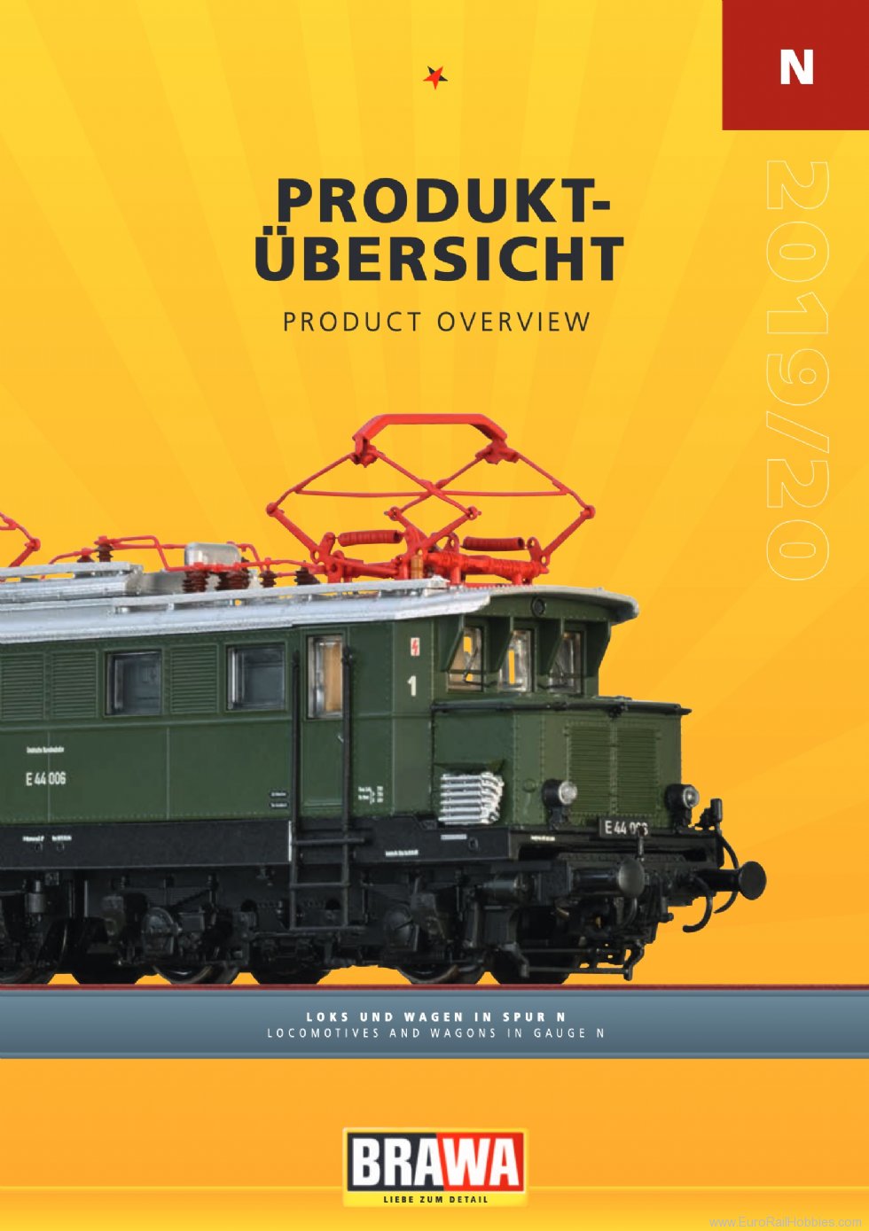 Brawa 90171 BRAWA Product Overview N 2019 german/english