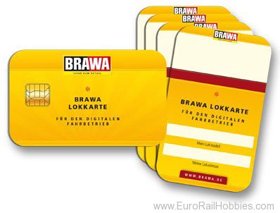 Brawa 93705 Locomotive Cards, set of 5