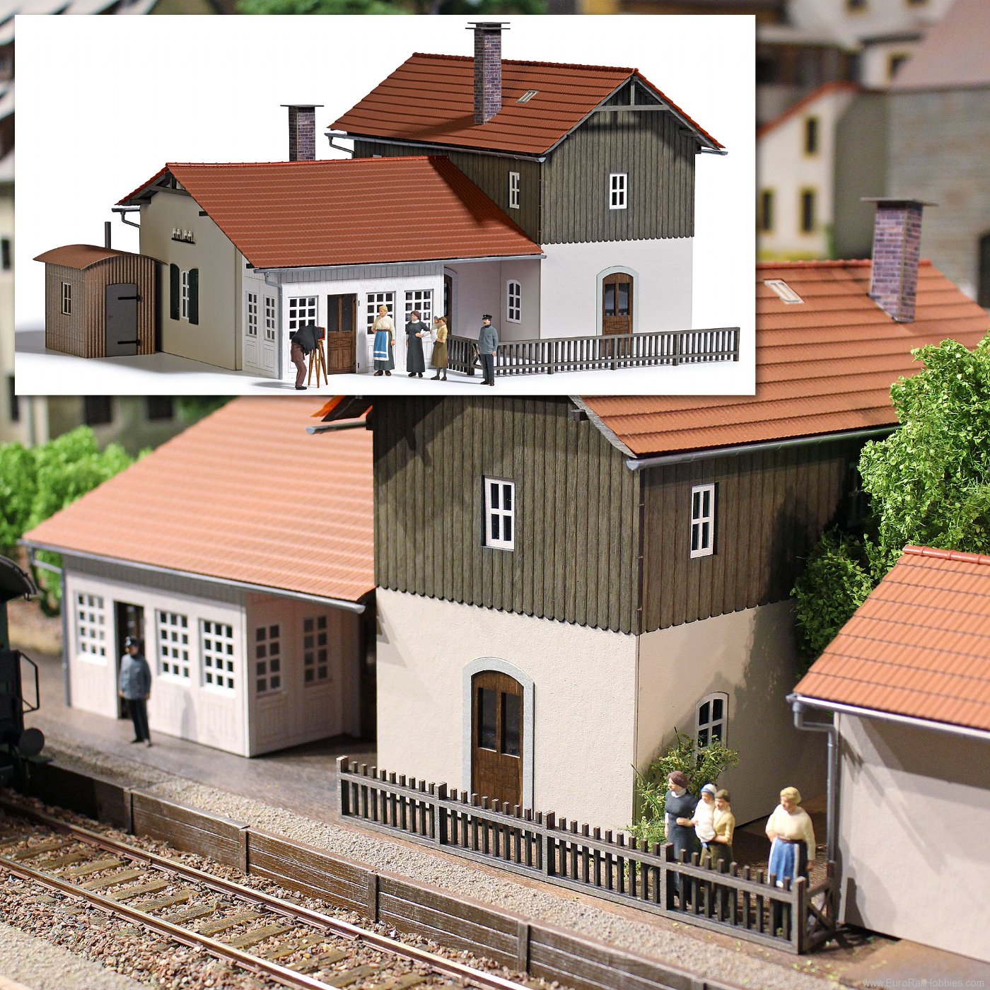 Busch 10006 Train station
