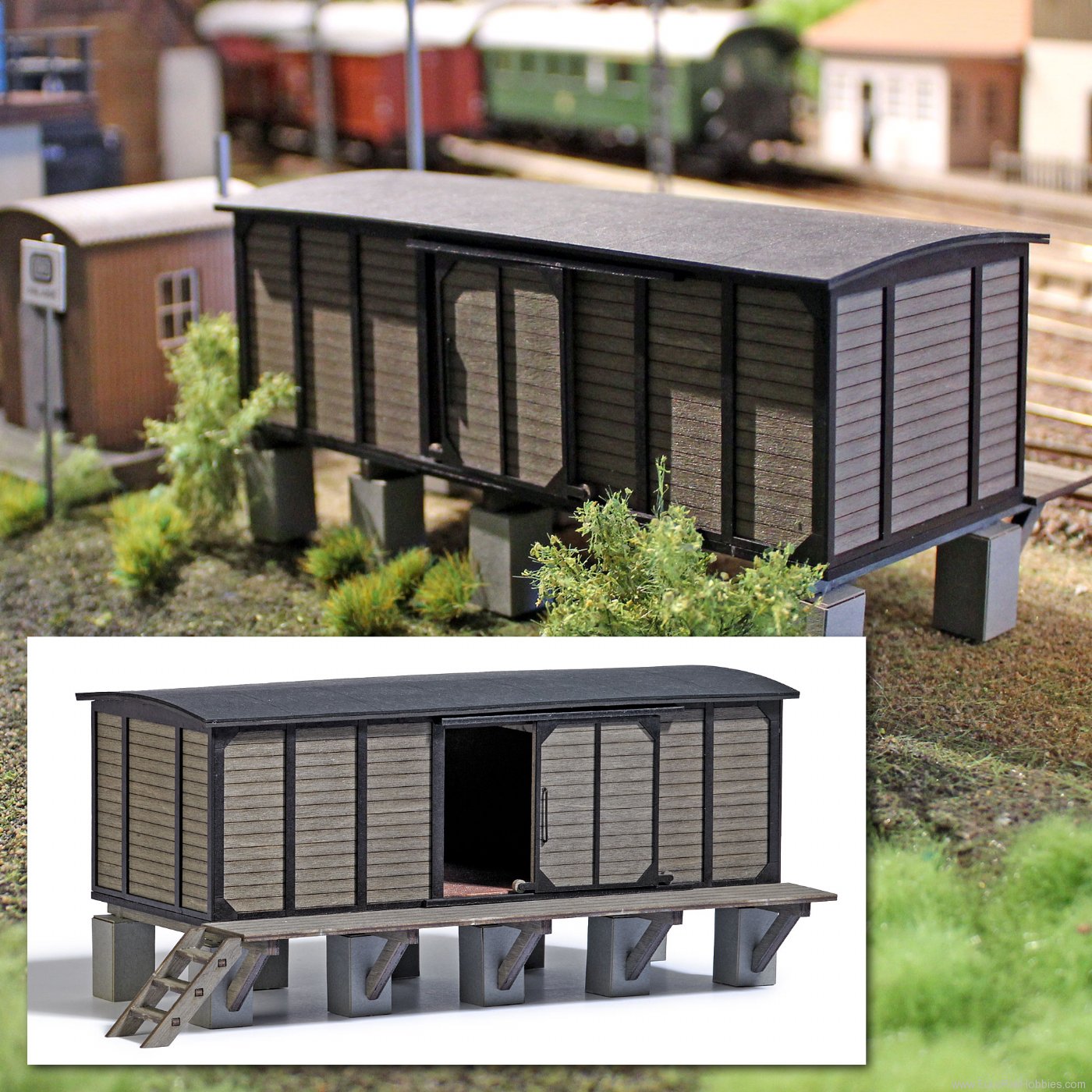 Busch 10049 Wooden shed